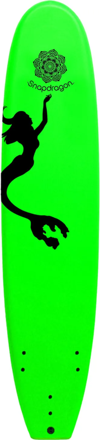 8' Snapdragon Mermaid Soft Top Surfboard