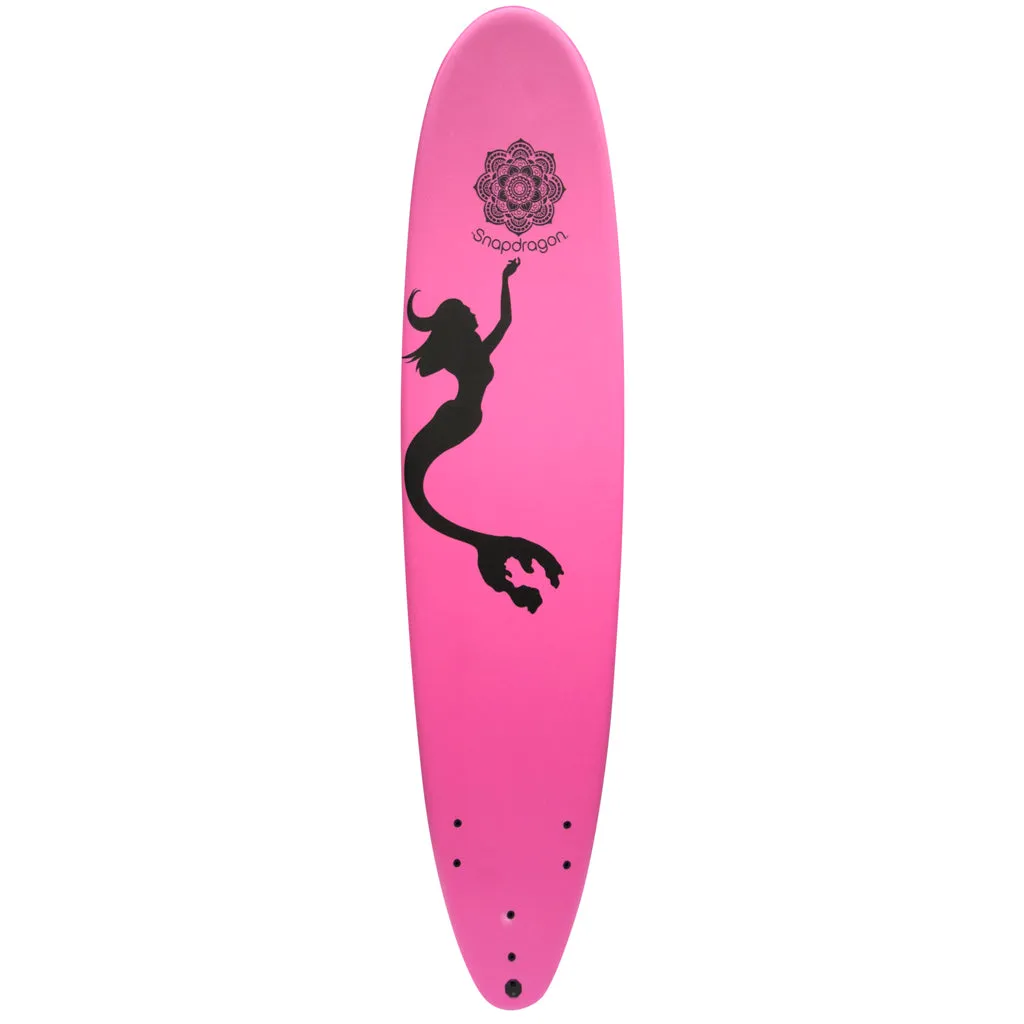 8' Snapdragon Mermaid Soft Top Surfboard