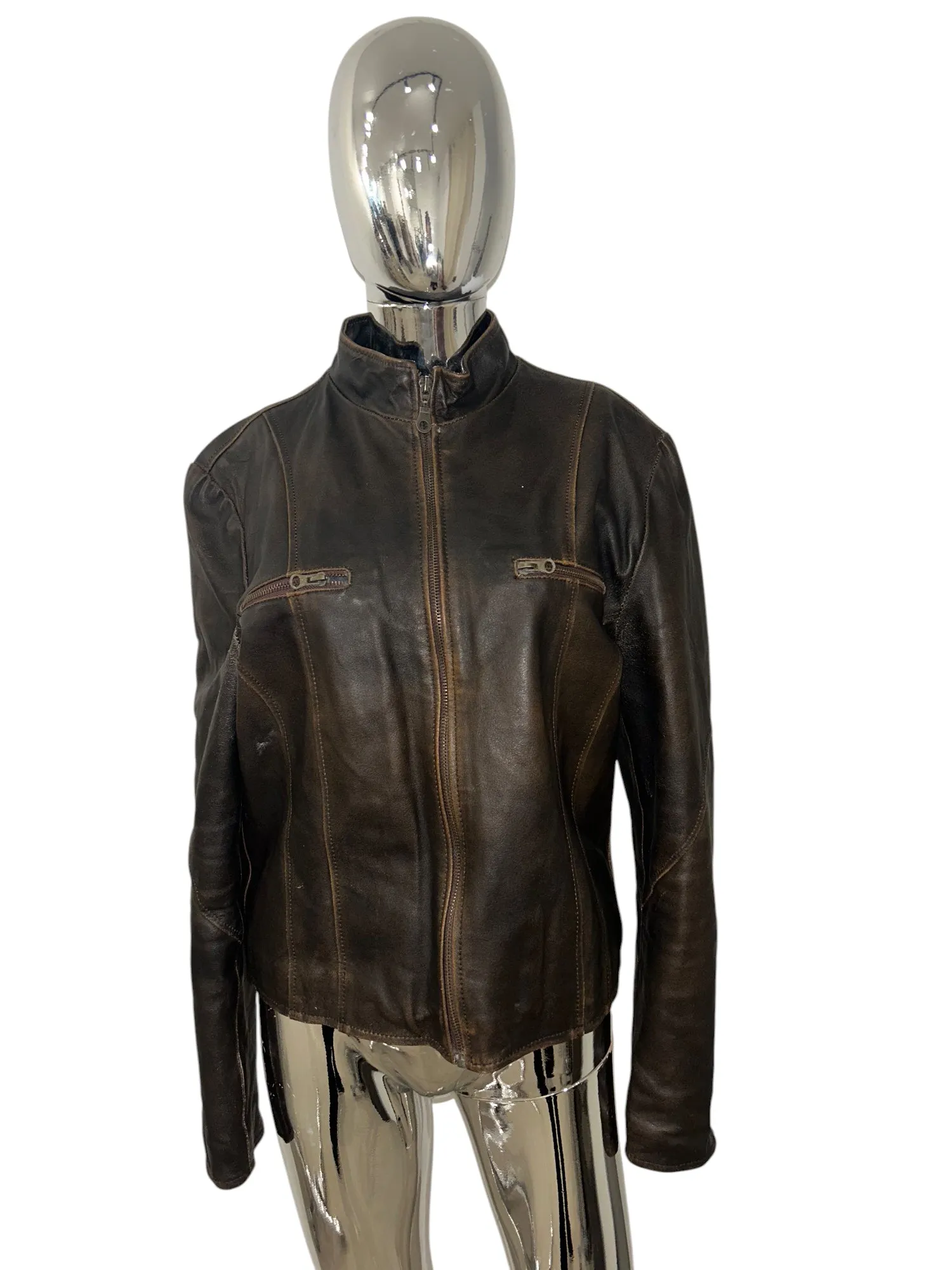 Brown Leather Jacket