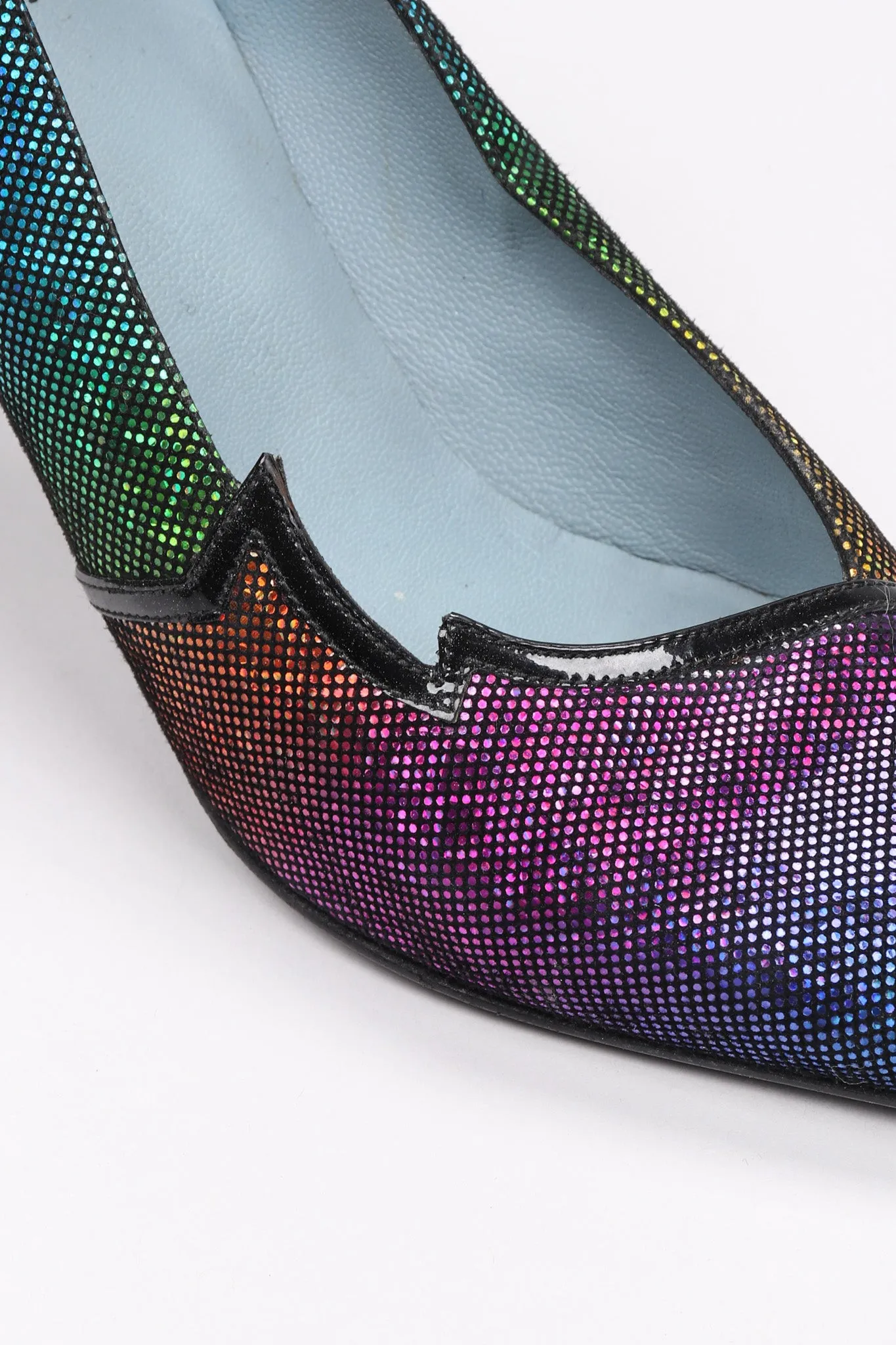 Electric Rainbow Holo Heels