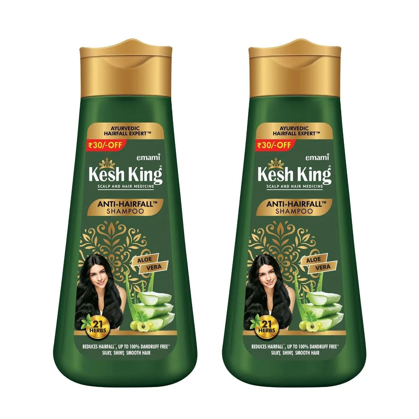 Emami Kesh King Ayurvedic Hairfall Expert Shampoo - 200Ml (1 1) Offer