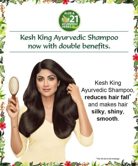 Emami Kesh King Ayurvedic Hairfall Expert Shampoo - 200Ml (1 1) Offer