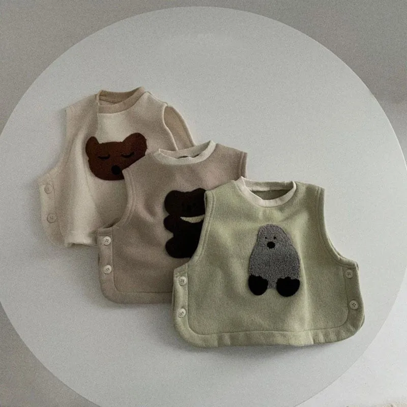 Kids Cartoon Sweater Vest