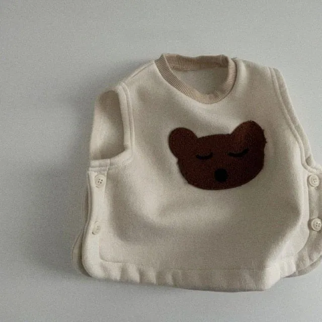 Kids Cartoon Sweater Vest