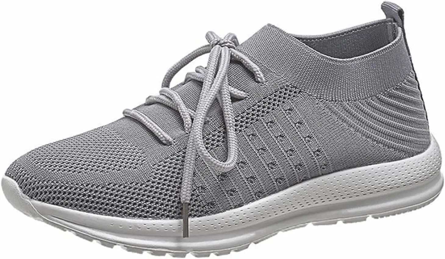 Lausiuoe Women Shoes Casual Clearance,Womens Walking Shoes Lightweight Running Shoes Womens Tennis Shoes Non Slip Breathable Mesh Air Cushion Sneakers for Gym Workout Sports