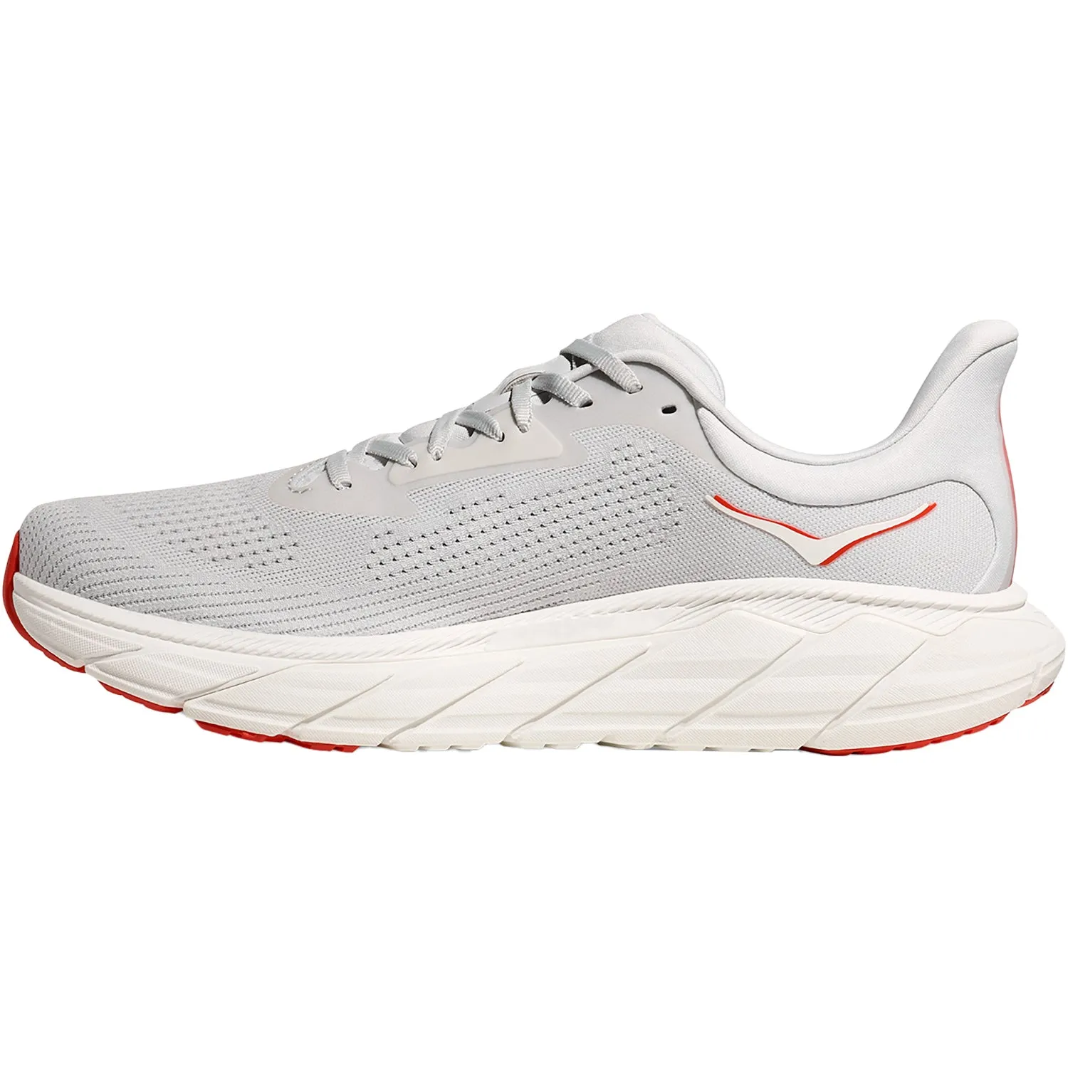 Men's Hoka Arahi 7 Cosmic Grey/Tomato
