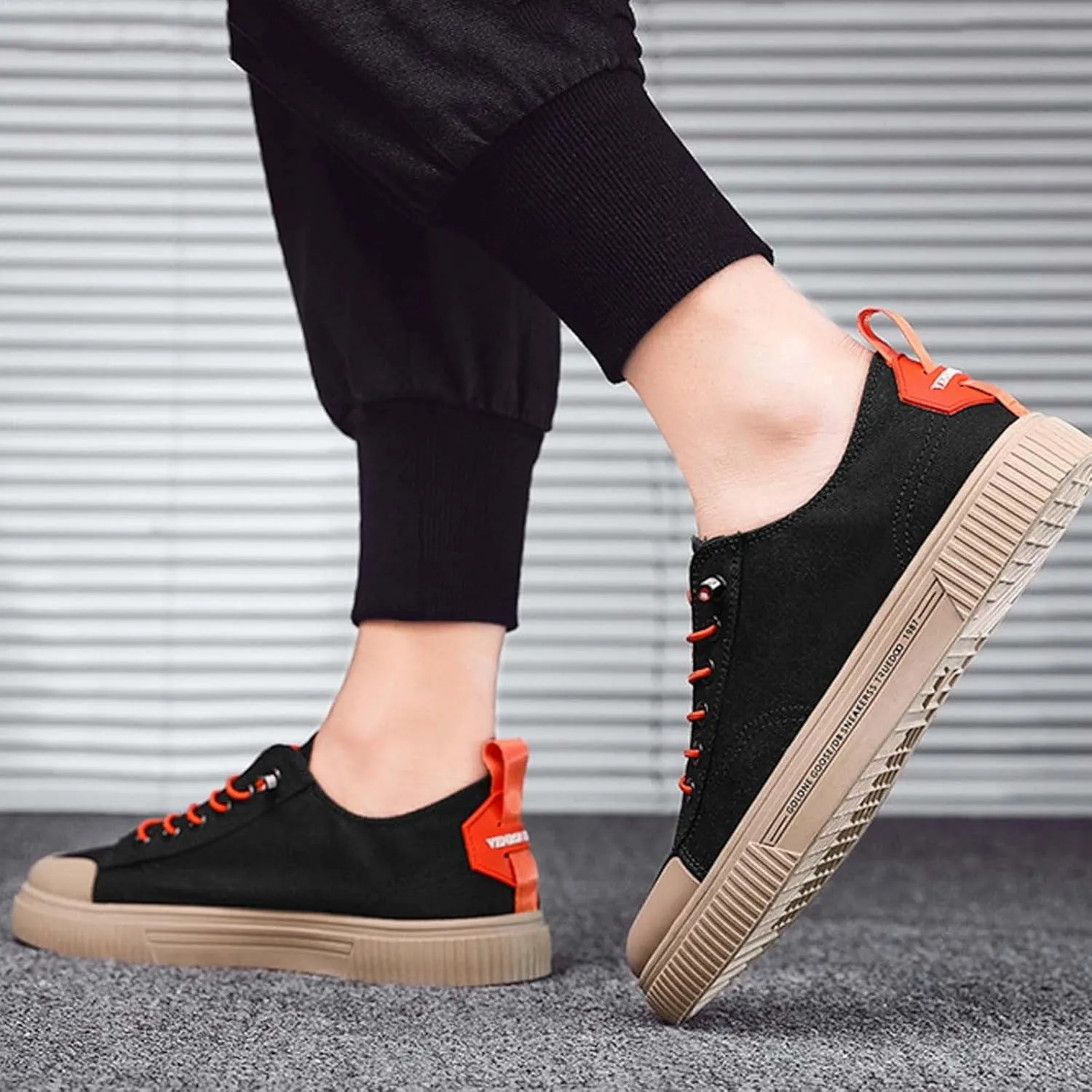 Men's Walking Shoes Athletic Shoes Mens Running Shoes Slip-On Tennis Shoes Non Slip Workout Sneakers for Walking