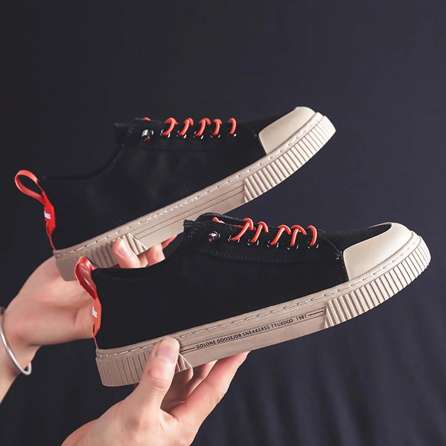 Men's Walking Shoes Athletic Shoes Mens Running Shoes Slip-On Tennis Shoes Non Slip Workout Sneakers for Walking