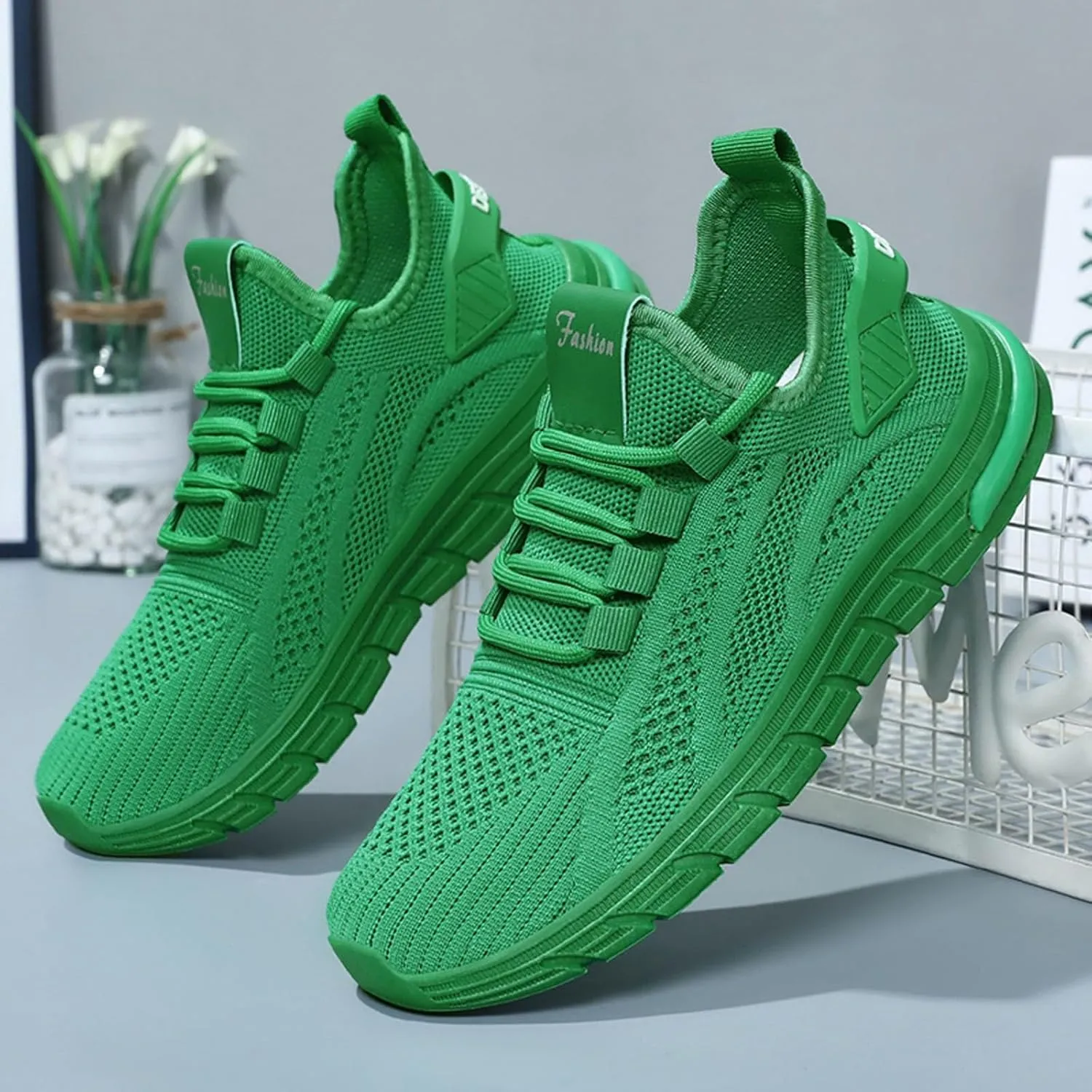 Orthopedic Shoes for Women Slip Ons Running Shoes Non Slip Walking Shoes Lightweight Gym Workout Shoes Breathable Fashion Sneakers