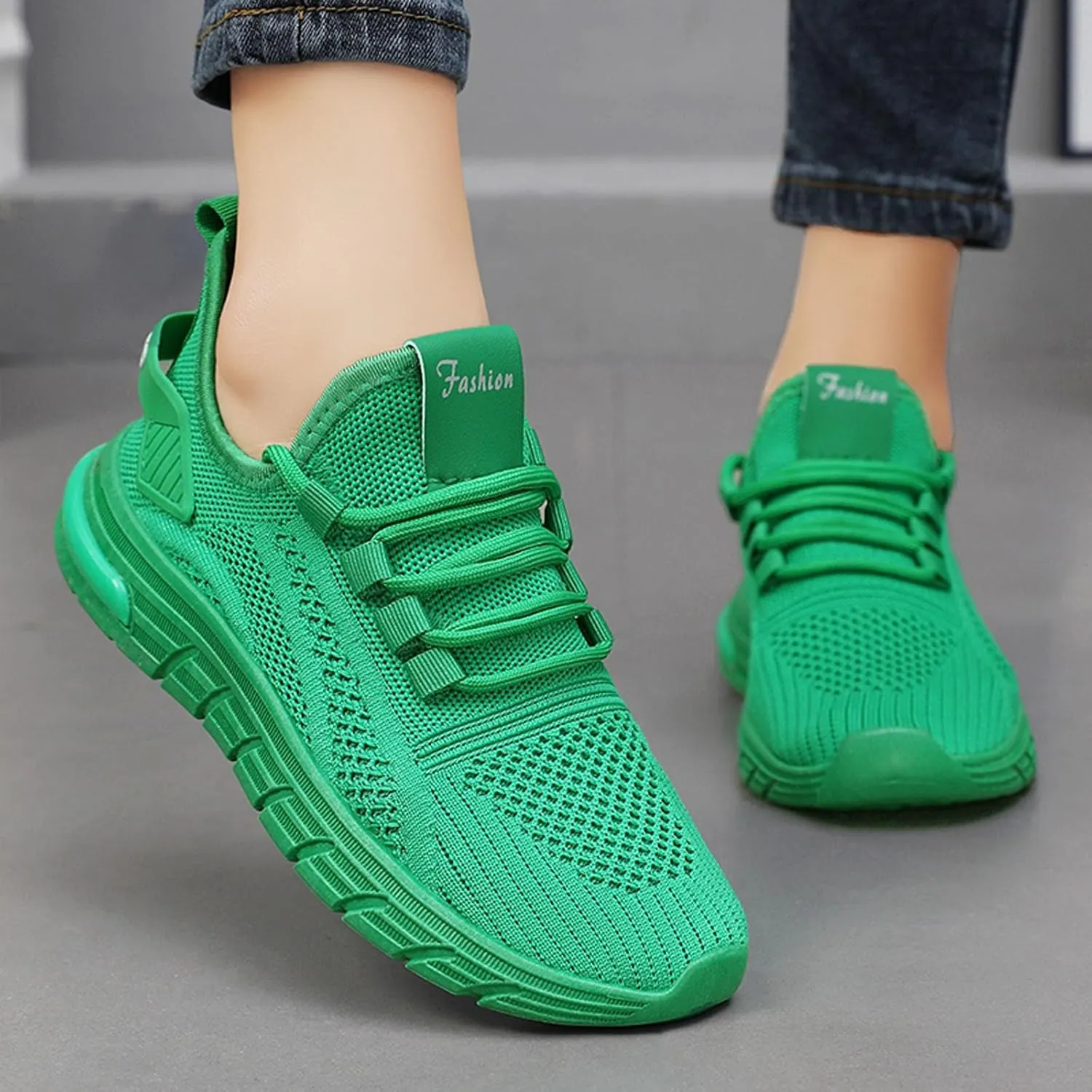 Orthopedic Shoes for Women Slip Ons Running Shoes Non Slip Walking Shoes Lightweight Gym Workout Shoes Breathable Fashion Sneakers