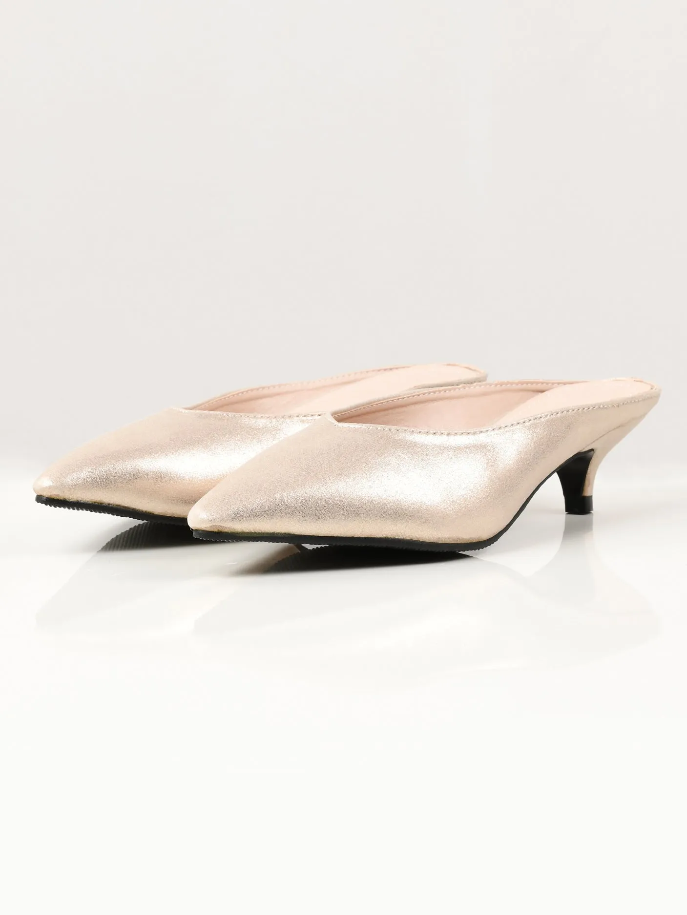 Shiny Heels - Tea Pink
