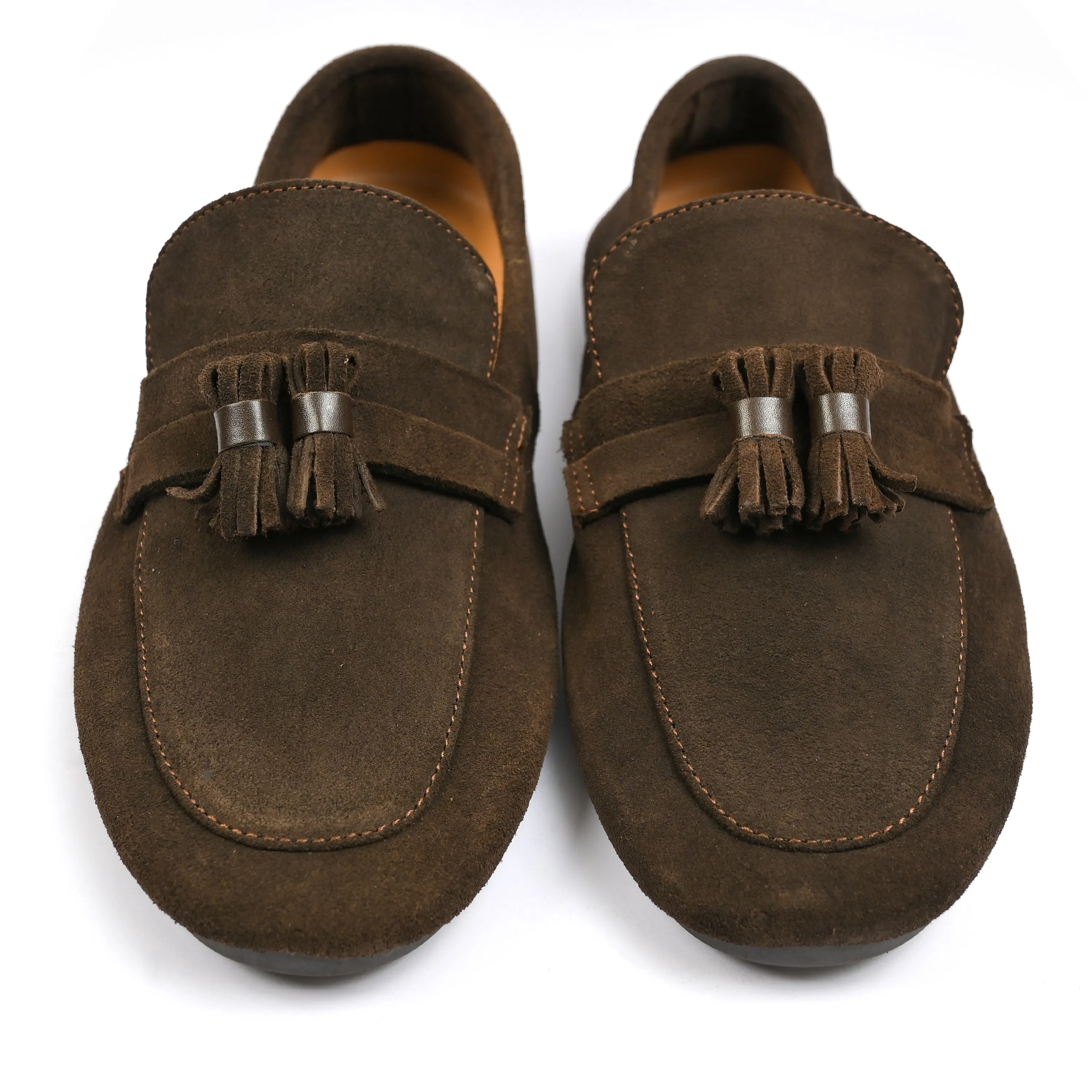SUEDE LEATHER TASSEL MOCCASIN