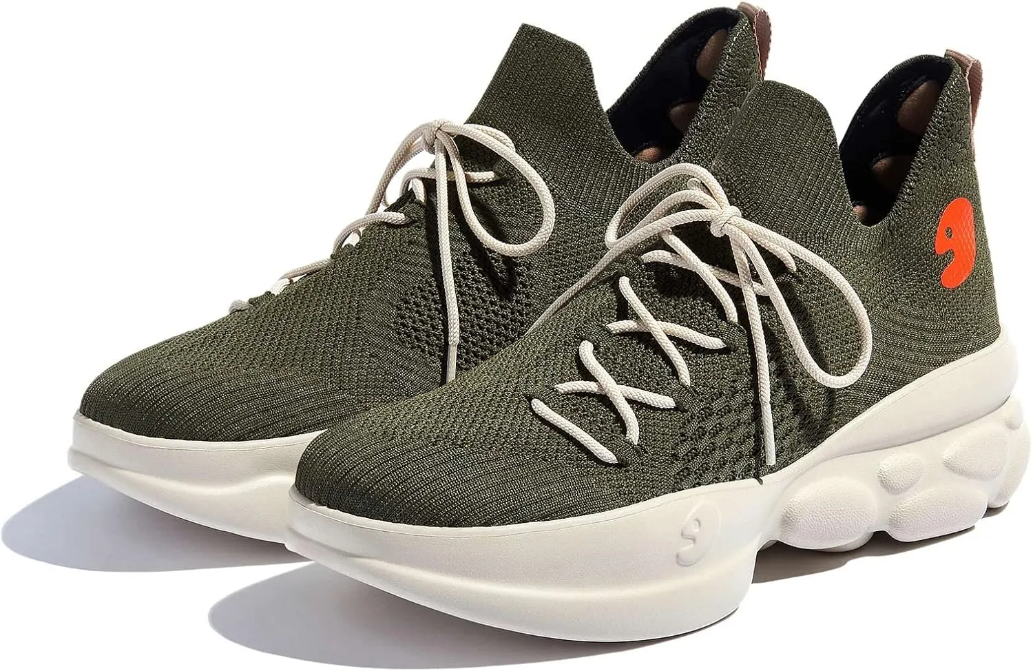 UIN Men's Chunky Fashion Sneakers Walking Casual Comfortable Art Painted Travel Designer Dad Shoes Ronda