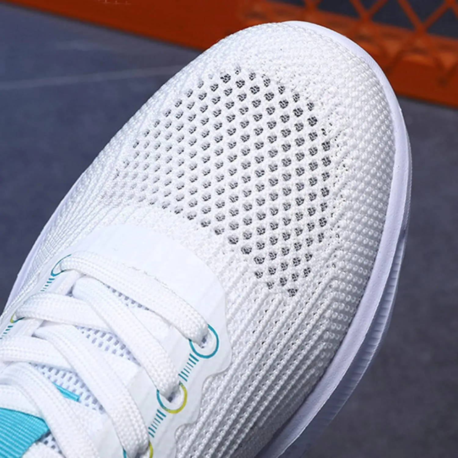 Women Breathable Mesh Tennis Shoes Running Sneaker Lace-Up Walking Shoes Non Slip Workout Shoes for Indoor Outdoor Gym