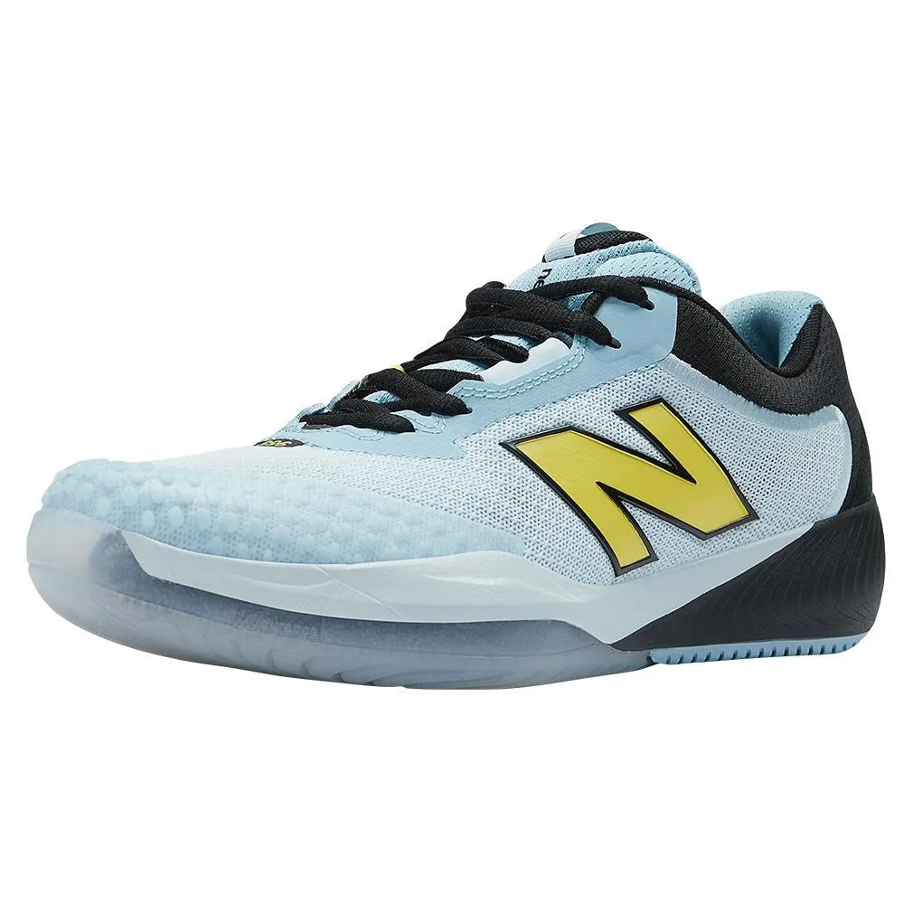 Women`s FuelCell 996v6 D Width Tennis Shoes Quarry Blue and Black