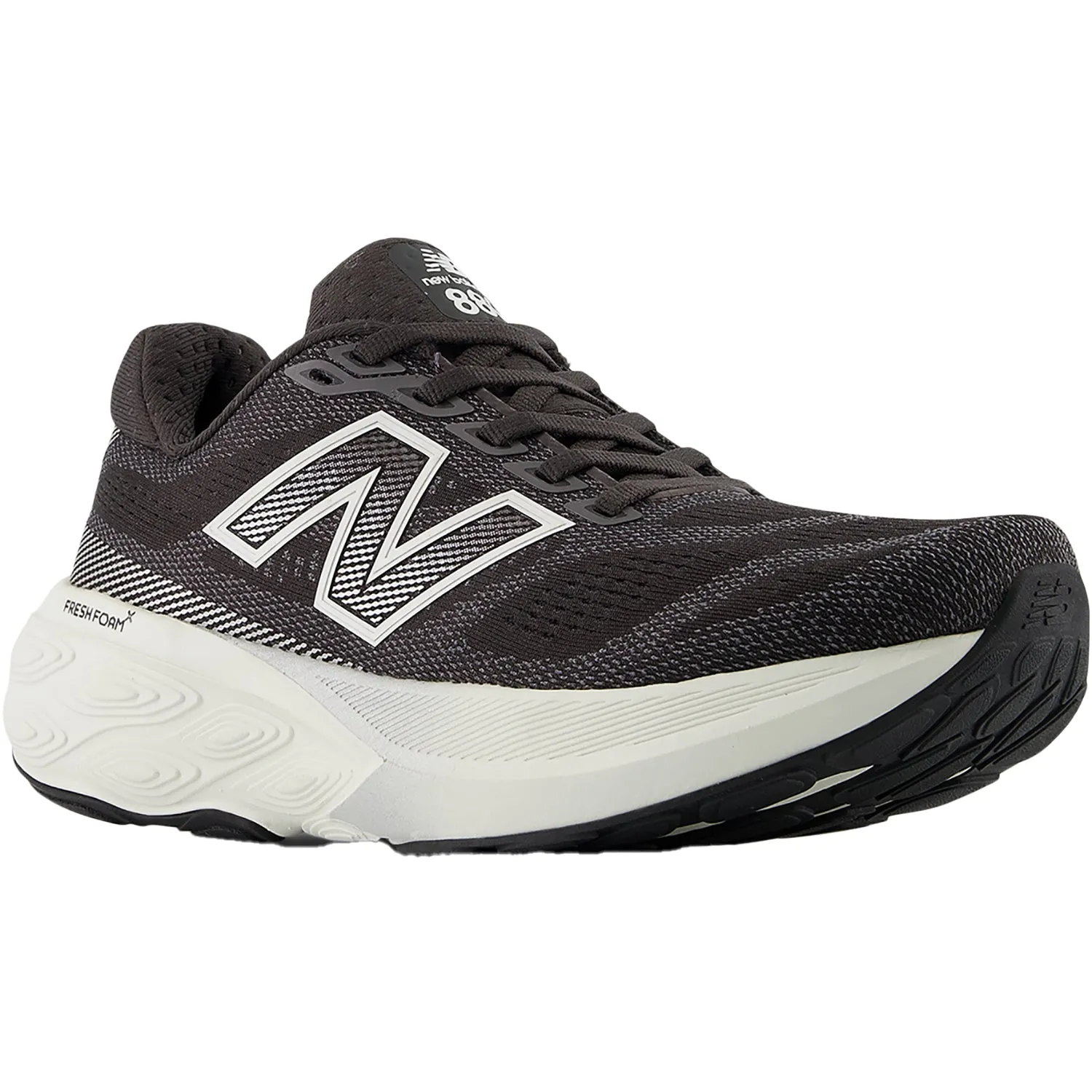 Women's New Balance W880H15 Black Cement/Sea Salt/Silver Metallic